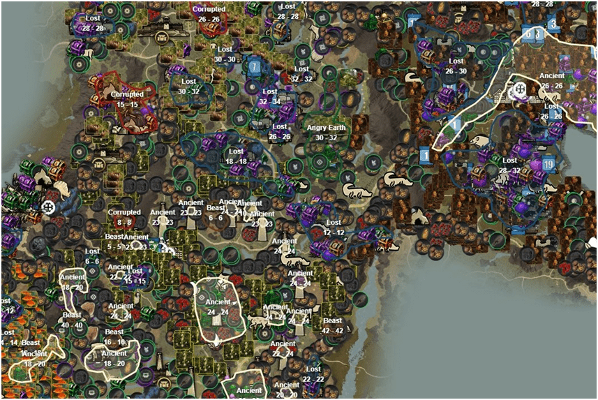 New World Interactive Map Guide: Material Locations & More